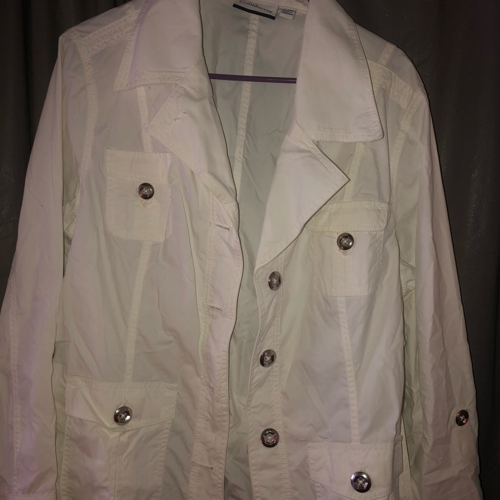 White blazer
